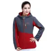 Hoodies Autumn Women Hoodies Pullover عالية الجودة بالإضافة إلى الحجم 4xl patchwark معطف الصوف القطبي الخريف الشتاء WARTHIND SWETSHERT 201208