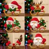 Christmas frames adult children dress up decorative props kindergarten activities party bar shopping mall Christmas gifts