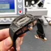 幻想的なデザイナーリチャレディースレディースRM007サファイアミラーwrisrtwatches wkhp高品質の機械運動ウーレンラバーストラップモントレックアイスアウトラックス