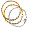 رابط سلسلة PC Fashion Women Bracelet Twisted Rope Bangle Cuff Charm Party التي يرجع تاريخها إلى هدية التسوق 20 0.4 سم BraceletsLink