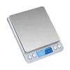 Ny 500/0,01G 3000G/0,1G LCD Portable Mini Electronic Digital Scales Pocket Case Postal Kök smycken Viktbalans