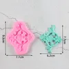 Baking Moulds 1Pcs Flower Relief 3D Craft Fondant Chocolate Silicone Mold Kitchen Cake Decorating ToolsBaking