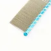 Hund Grooming Armipet Pet Comb 6062003 Ljus flerfärgad rand för Shaggy Cat Dogs Barber Grooming Tool Salon 5 ColorThe