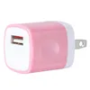 5V 1A US AC Home Travel Wall Ładowarka Wtyczka Adapter zasilania iPhone'a 12 13 14 Samsung Galaxy S8 S10 Uwaga 10 S22 S23 HTC S1