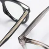 Solglasögon Herr Blått Ljusblockerande Glasögon Dam Trend TR90 Fyrkantiga Glasögonbåge Anti Ultraviolett Transparent Lens LäsglasögonSolglasögon