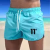 Summer Beach Bard Short Pants Swimming Trunks Men for Boys Swim Shorts Bieganie seksowne stroje kąpielowe.