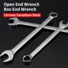 Hand Tools 8-18 Mm Combination Wrench Open End And Box Torque For Screws Nuts Spanners Garage Car RepairHand