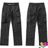 Черный 1017 ALYX 9SM Брюки-карго 2022 Мужчины Женщины Multi Metal Button Брюки ALYX Карманы Слегка свободные брюки T220803