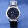 Onega Lust Wristwatch Designer Watches Trend Charm Men's Business Leisure Style Diamond Belt Belt Watch Watch Watch Watch