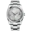 Высококачественные азиатские часы 2813 Sport Automatic Ladies Takes 36-мм серебряных рисунков Dial Luxury Watch Watch 116200 WOTS