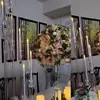 decoration New Wholesale Acrylic Crystal Wedding Table Centerpiece Chandelier center pieces for decoration imake0045