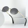 النظارات الزاوية الإطار البيضاوي الصغيرة النسائية الأزياء العصرية القيادة الهيب هوب نظارات شمسية