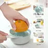 S Manual Orange Lemon Squeezer Plástico Fruit Tool Mini Acessórios de cozinha Blender portátil Liquidificador 220622