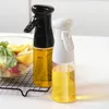 210ML Kitchen Oil Bottle Olive Oil Spray BBQ Cooking Baking Vinegar Mist Sprayer Barbecue Spray Bottle Cooking BBQ Picnic Tools 220801