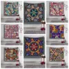 9 Styles 150*130cm Polyester Tapestry Flower Print Yoga Mat Picnic Towel Printing Tapestry Hanging Wall Tapestry Home Decor Beach Towel