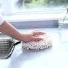 Asciugamano in microfibra assorbente morbido ad asciugatura rapida Asciugamani da bagno per cucina a mano Palla con anelli per appendere Panni per la pulizia DLH921