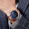 Orologio al quarzo di lusso personalizzato Orologio da polso cronografo sportivo da uomo OEM personalizzato