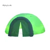 Lighting Inflatable Dome Tent White LED Igloo 10m PVC Coated Fabric Air Blow Up Tent With RGB Light For Outdoor Party And Wedding Event