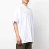 New T-shirt Men Women Yellow Logo T Shirt Oversize Tops Tee