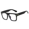 نظارة شمسية لنظارات القراءة للرجال العلامة التجارية الفاخرة ذات الحجم الكبير للنظارات الكبيرة للرجال