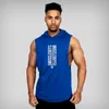 Muscleguys Brand Gym felpa con cappuccio abbigliamento Bodybuilding Camicia Fitness Uomo Canotta Muscle Stringer Canotta Canottiera in cotone Canotta 220621