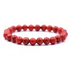 Pulsera de cuentas de hebras de moda de 8 MM, piedra Natural de lujo, cristal curativo, estiramiento, mujeres, hombres, hecho a mano, piedras preciosas preciosas, pulseras redondas, joyería