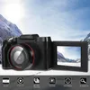 Caméra numérique Caméra Full HD1080p 16x Studyset Zoom 2,4 pouces TFT - Écran LCD Camconstruction vidéo professionnel Vlogging Cameradigital N 1866