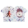 Musique unisexe Festival Matchman imprimé manches courtes américain ample T-shirt Hip Hop