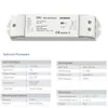 MJJC DALI LED Dimmer 12V DC 24V 1CH 15A PWM Digital Dimming Push Switch Controller para LED Light Light DiMer de cor DA1