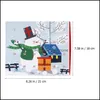 Set Christmas Ornament Calendar Gift Box Creative Trinkets Collections Box1 Drop Delivery 2021 Wrap Event Party Supplies Festive Home Gard