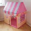 Quintal brincar dobrável tendas tendas crianças garotas menina castelo cubado casa bithday Gifts Outdoor Indoor Playground Toy