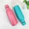 NIEUWE!!! 18oz cola fles mok geïsoleerde dubbele muur vacuüm roestvrij staal tuimelaar water creatieve thermos bowling cup drinkware water flessen ketel keuken groothandel