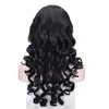 Fluffy Glam Curl Perruques Deep Wave Black Nature Body Flip Dream Curl Perruque