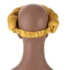 Ethnische Kleidung Neueste übertriebene Big Satin Twist Braid 2022 Handmade African Cap Nigerianische Hochzeit Gele Frauen Turbane Damen Head WrapsEthn