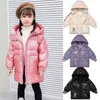 Russische winterjassen voor meisjes dikke kleding sneeuwpuit jas Waterdichte buitenjacht