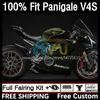 OEM Bodywork for Ducati Panigale v 4 V4 S R V4S V4R 2018 2019 2020 2021 Body Kit 1DH.16 Street V4-S V4-R 18-21 V-4R V-4R 18 19 20 21 Ingection Mould Flat Flat Black