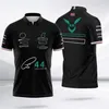 Летняя рубашка поло Формулы 1 для гонок на открытом воздухе, футболка с короткими рукавами, индивидуальный стиль в том же стиле