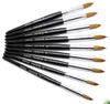 crylic Art Design Dotting Peinture Brush Pen Set Tips Builder Brushs application acrylique