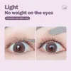 New style individual false eyelashes extensions fishtail Lashes Soft Light Weight natural eyelashes