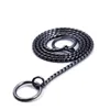 Dog Collars & Leashes Pet P Snake Chain Chrome Plated Stainless Steel For Small Dogs Training Choke Necklace Leash 10ADog