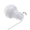 5W 10 LED -energiebesparende USB -bol Licht Camping Home Nachtlamp Hook Switch L15 H220428