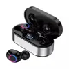 F12 Oortelefoon In-ear oordopjes Bluetooth Draadloze ruisonderdrukkende oordopjes Smart Waterproof Whit Mic Zaklamp