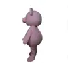 핑크 돼지 마스코트 의상 상업적 인물을위한 머리 안에 미니 팬이있는 성인 크기 동물 의상 성인 크기 고품질