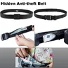 Belts Hidden Cash Money Belt Bag Fashion Travel Security Anti-theft Packs Waist Pocket Wallet C8B4Belts Fred22