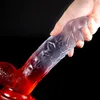 Gerçekçi yapay penis anal mastürbator prostat masajı seksi oyuncak çiftler için kristal jöle vantuz penis kadın erkekler seksi dükkan