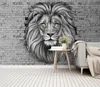 3D Wallpaper Mural Stereoscopic animal For Living Bedroom TV Background Room Decor Painting Wallpaper