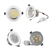 Dimmable LED Downlight 9W 12W 15W 21W Spot LED 110V 220V Recessed Linghting Silver house Pure Nature / Daylight Warm White