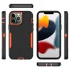 Defender Hybrid Hard PC Soft Silicone Cases voor iPhone 13 12 Mini 11 Pro Max XR XS 6 7 8 Plus schokbestendige HEAVE PANTROURS Mobiele telefoon Cover