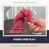 Nxy Dildos Dongs Flame Make-up Damen Masturbation Simulation Penis Super Großes Silikon Weiche Super Dicke Falsche Penis Sex Produkte 220516