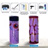 20oz Sublimation Blanks Glitter Straight Tumbler Cups Isolé Double Paroi En Acier Inoxydable Sous Vide Rainbow Coffee Tumbler Bouteille Avec Brosse De Nettoyage Pailles En Métal